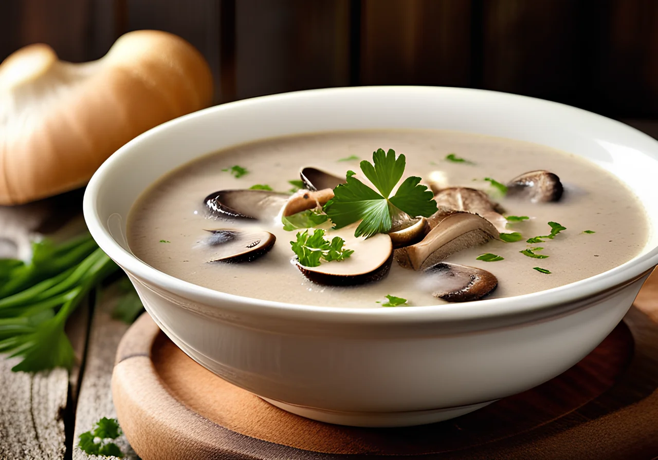 Low-Carb Mushroom Soup
