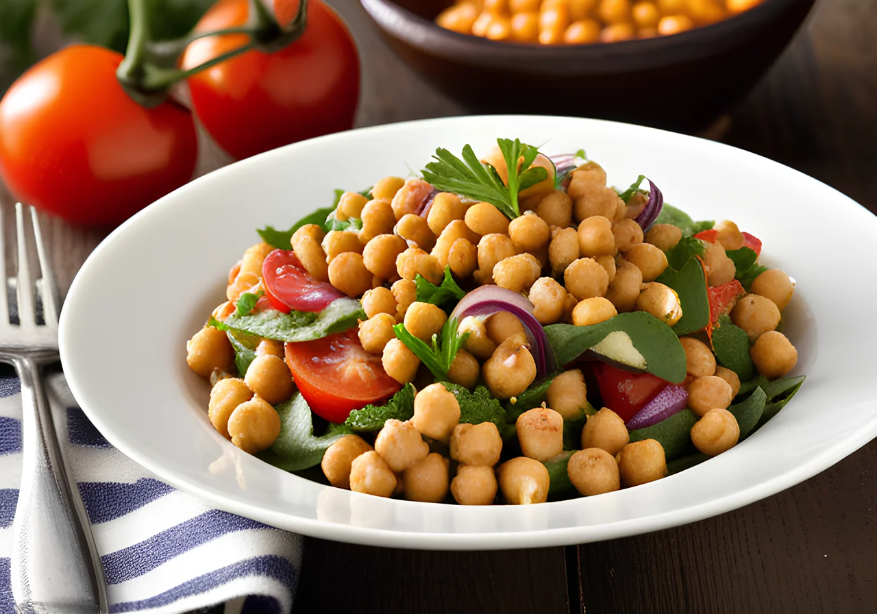Quick Chickpea Salad