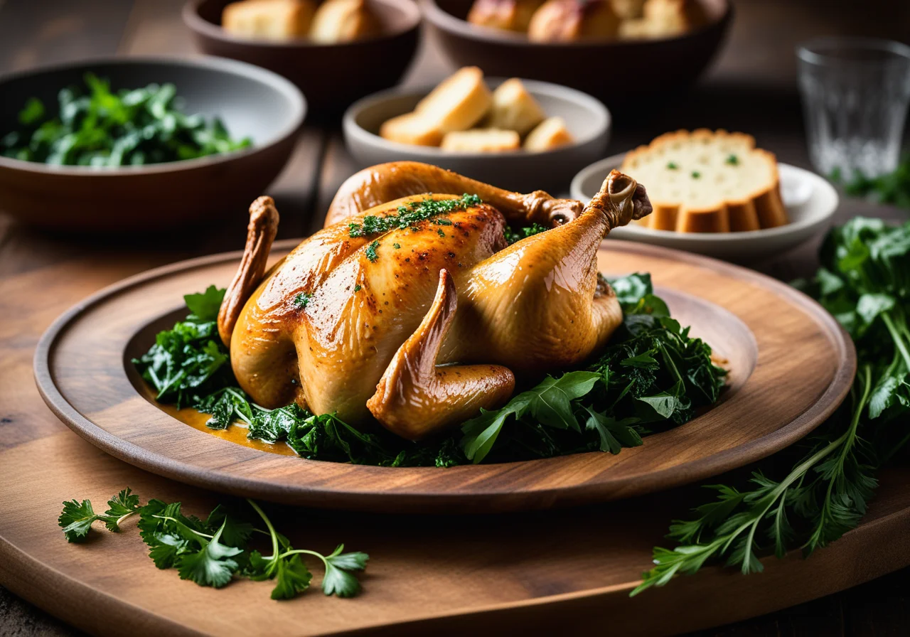 Roasted Chicken with Vegetables