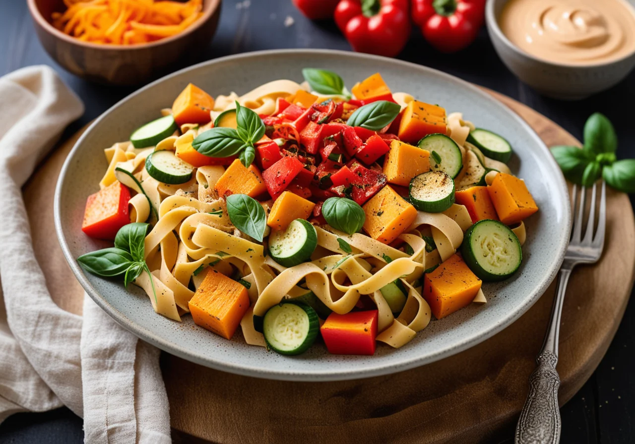 Mediterranean Vegetable Pasta