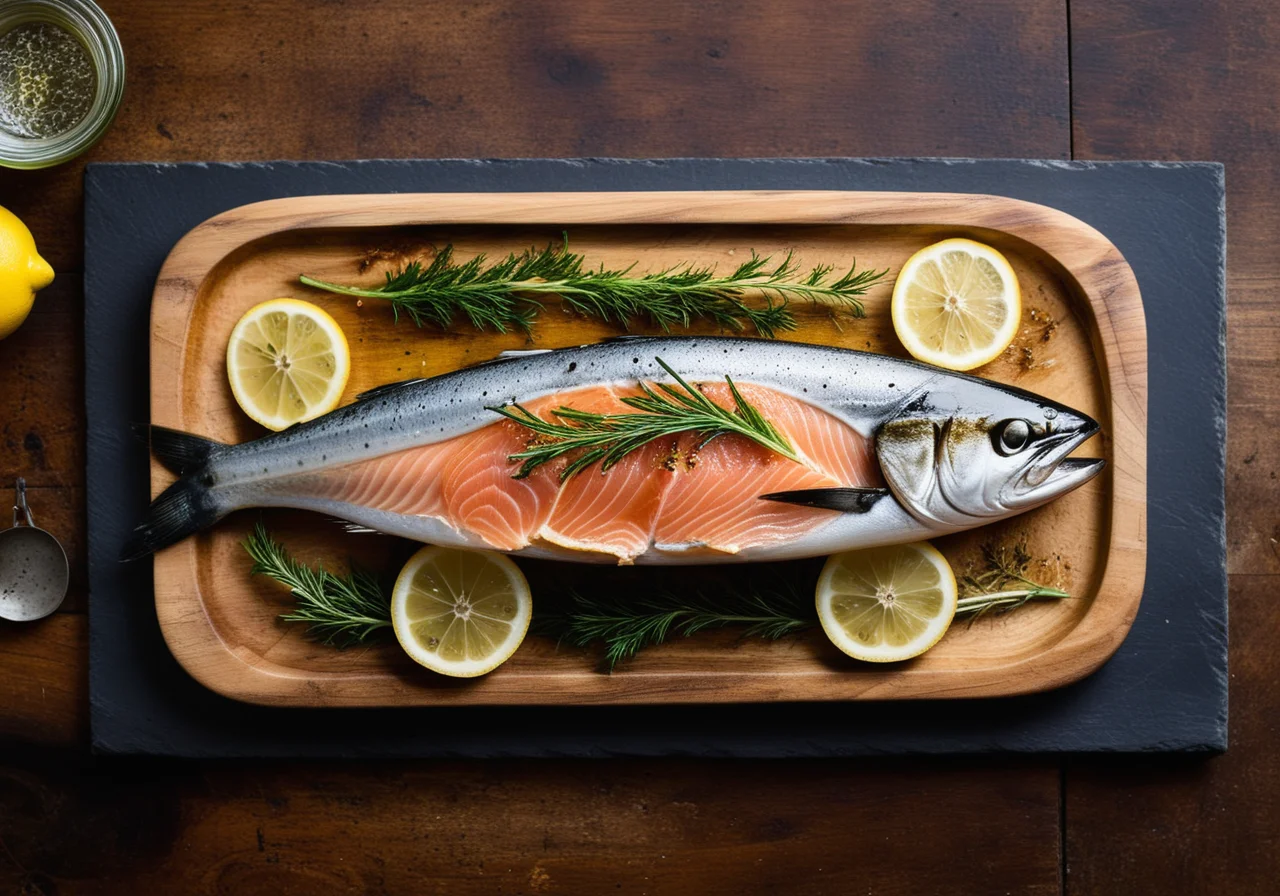 Lemon Mackerel with Fennel