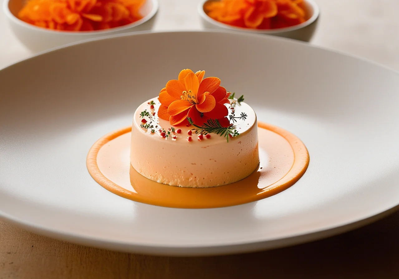 Smoked Salmon Mousse with Red Pepper