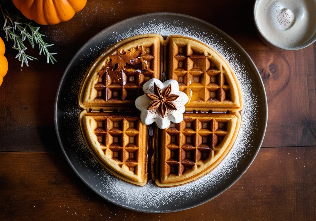Pumpkin Waffles