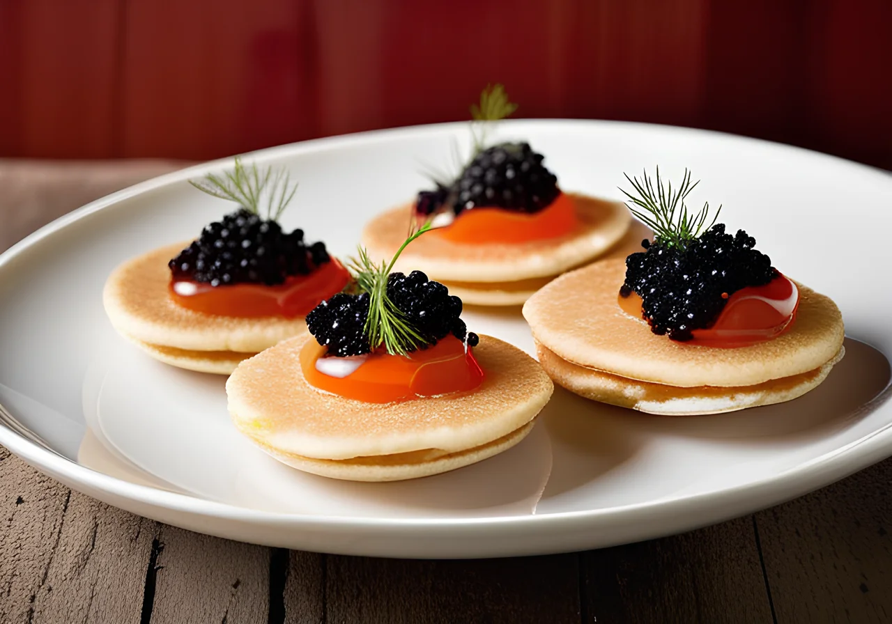 Blinis with Caviar