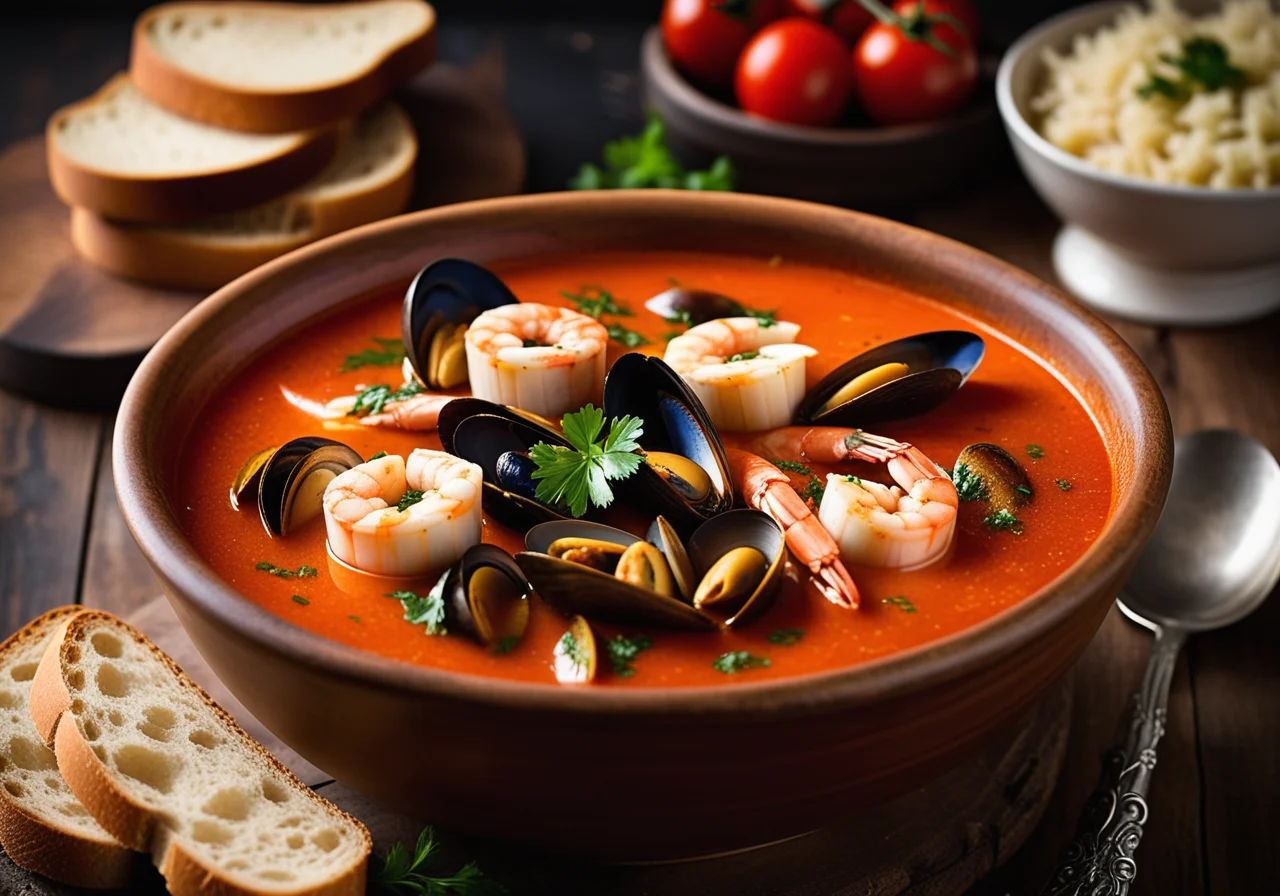 Italian-Style Fish and Seafood Soup