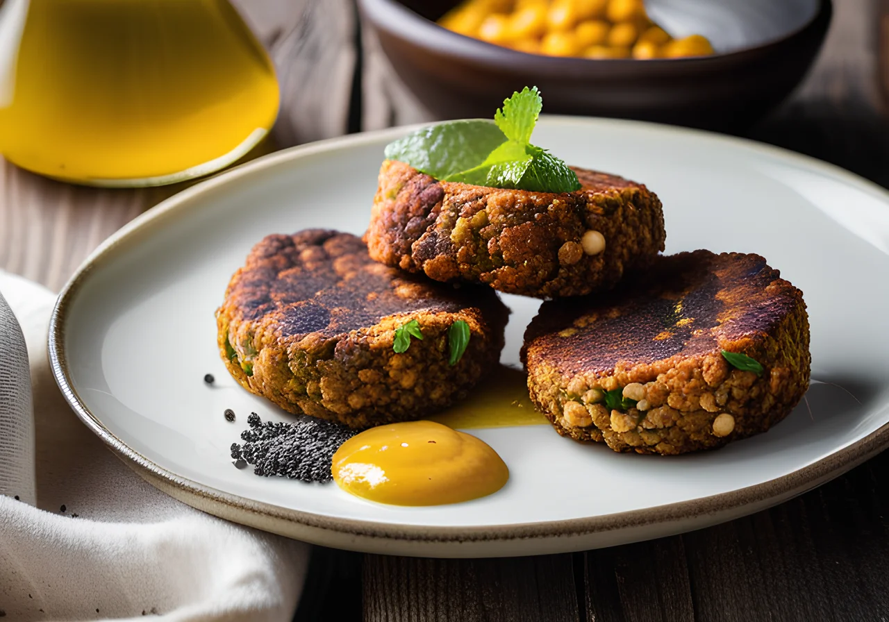 Beetroot Falafel