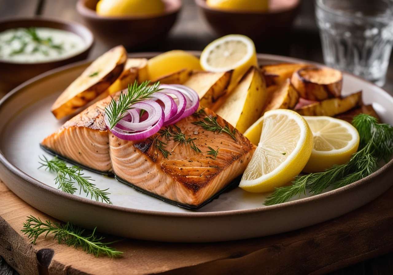 Fast Baked Salmon Fillets