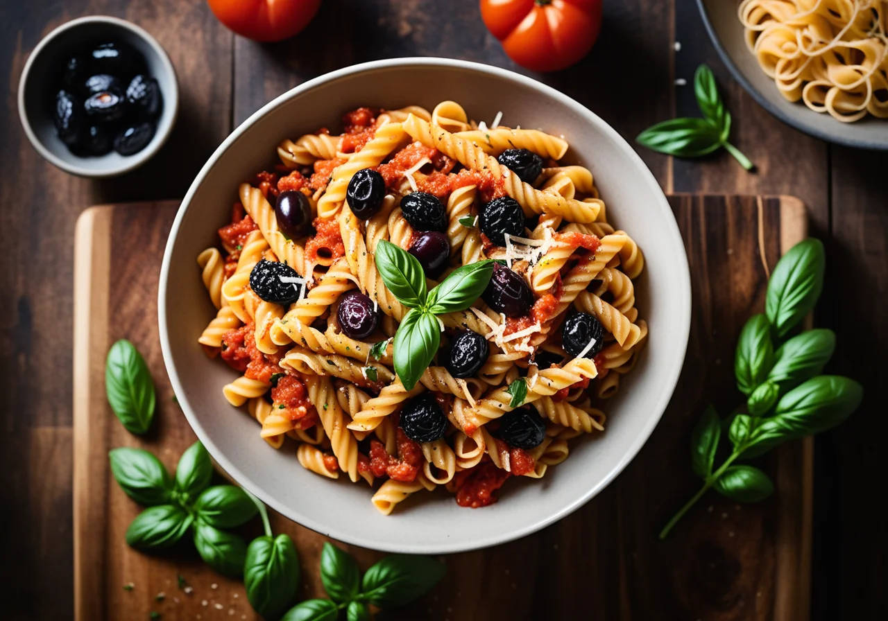 Mediterranean Vegetable Pasta