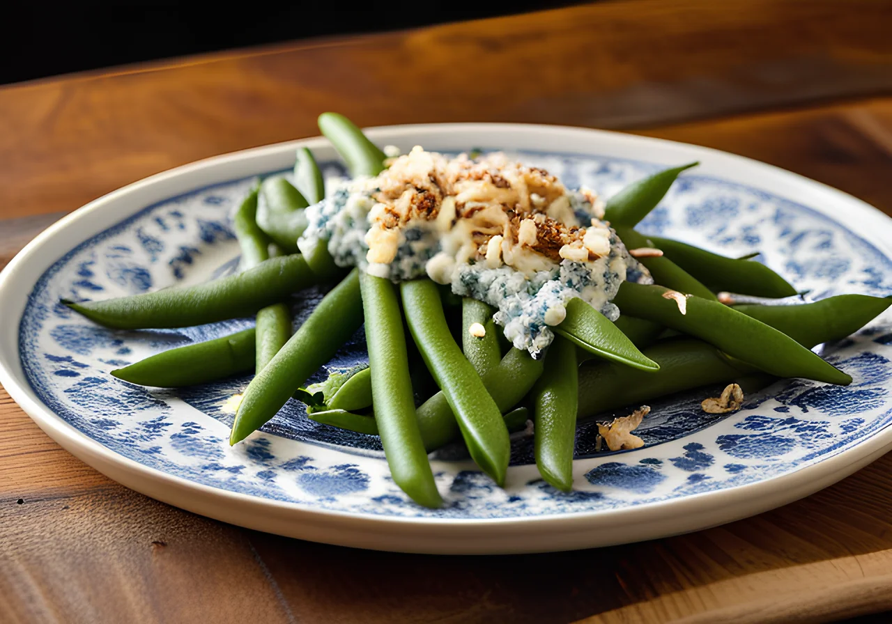Gratinated Green Beans