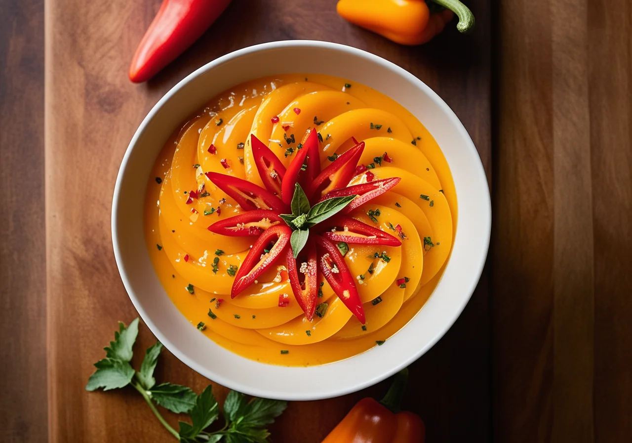 Orange Pepper Vinaigrette