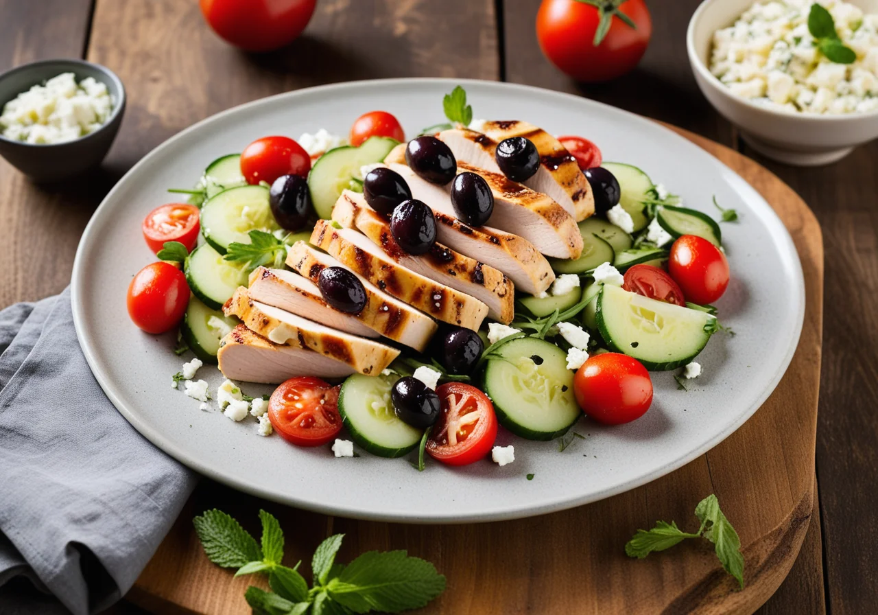 Lemon Chicken with Mint