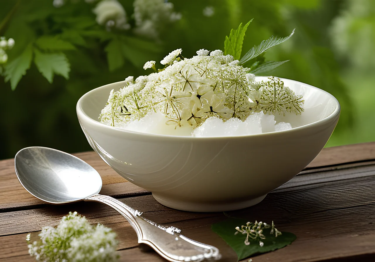 Elderflower Ice