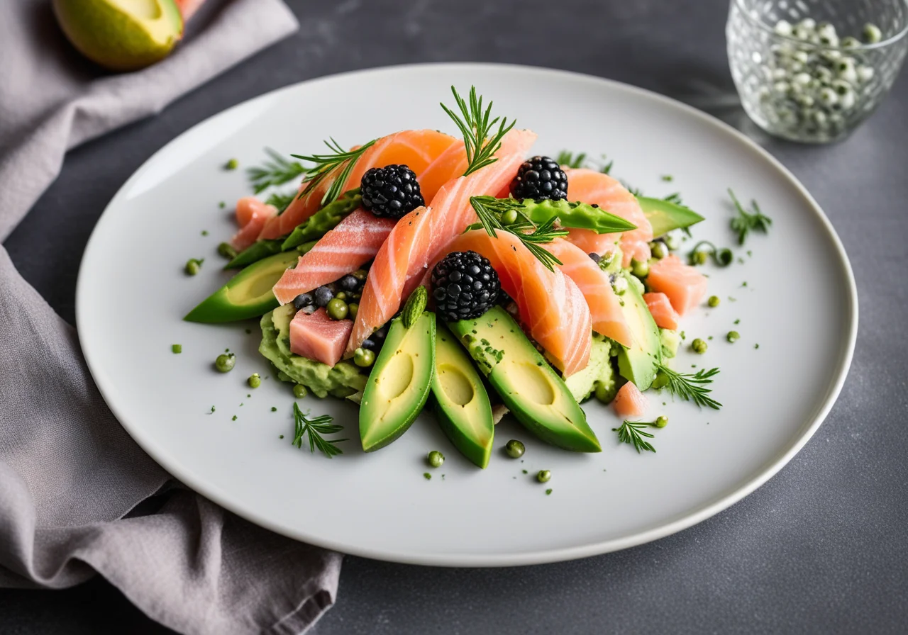 Asparagus Avocado Salad