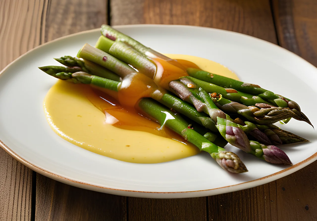 Asparagus with Three Sauces