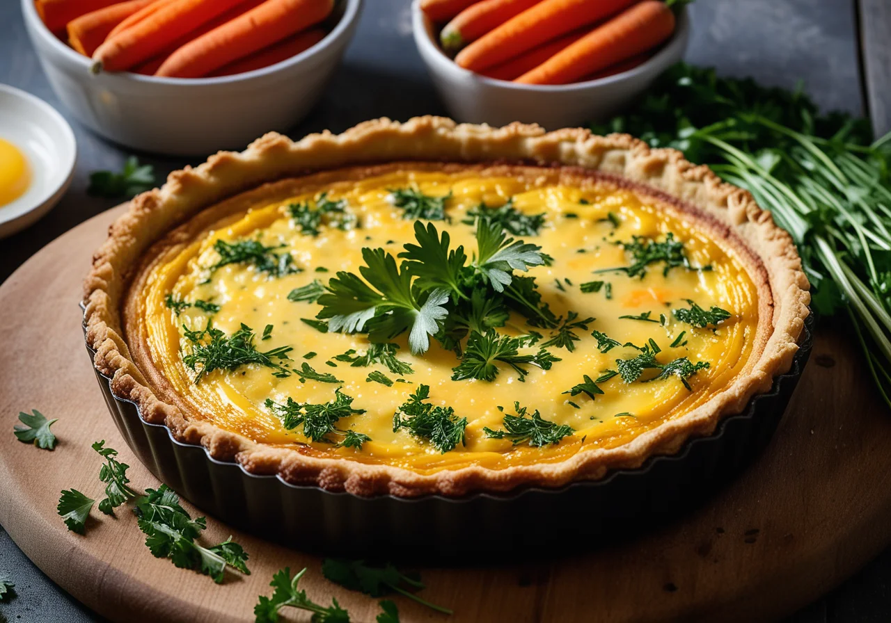Simple Vegetable Quiche
