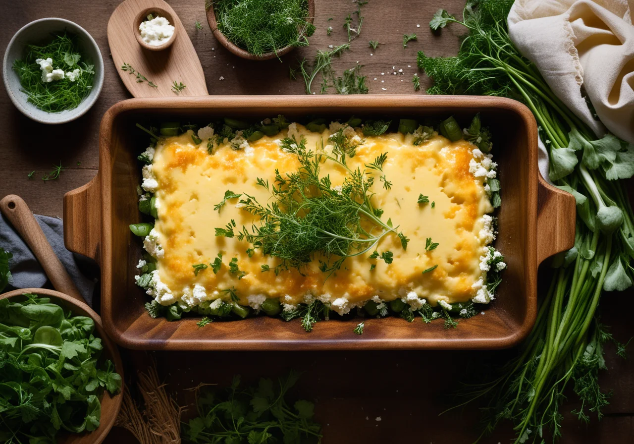 Vegetable Casserole with Cheese