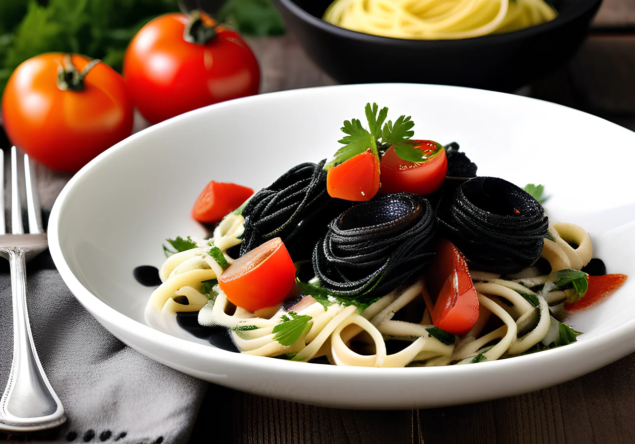 Black Squid Pasta