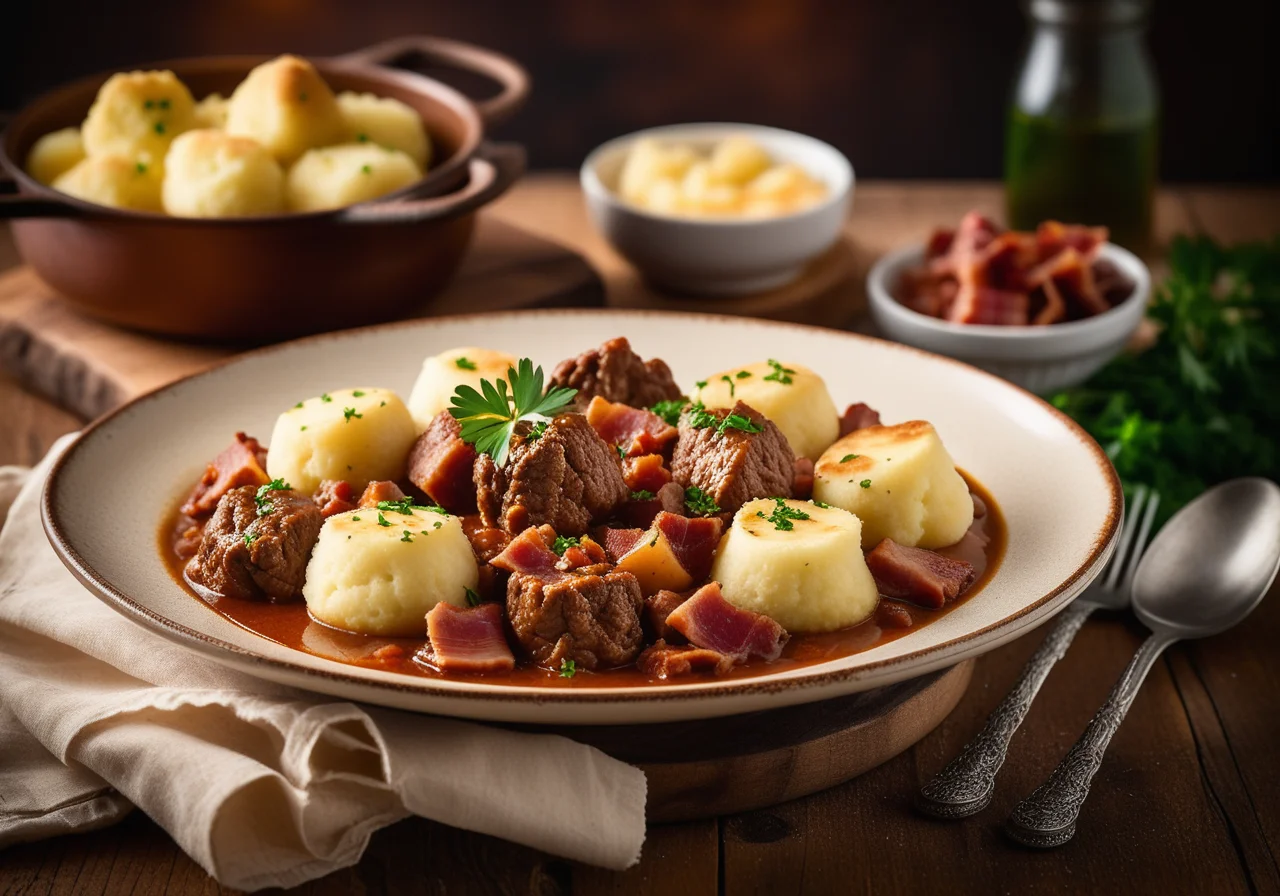 Goulash with Dumplings