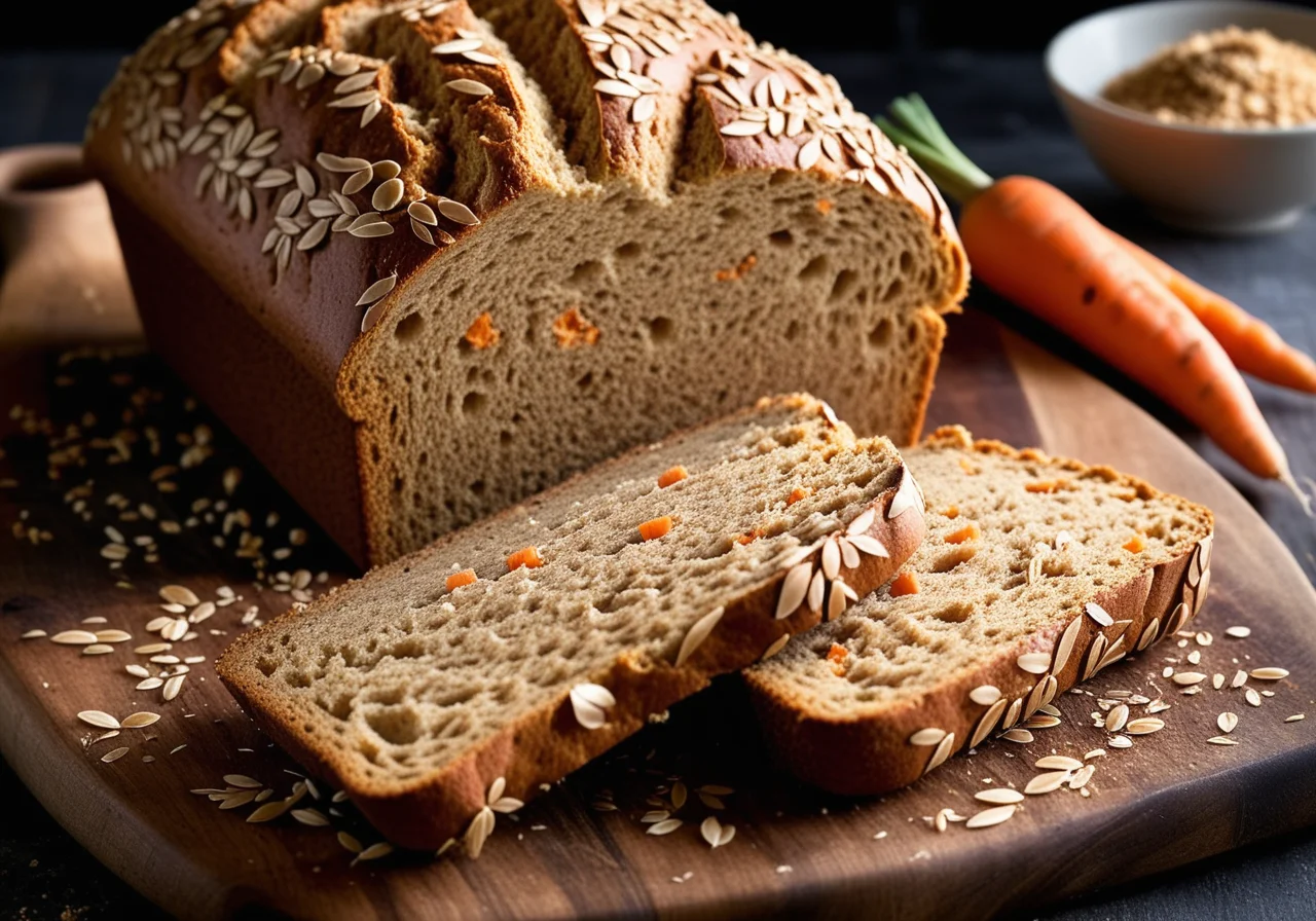 Spelt Sourdough Bread with Carrots