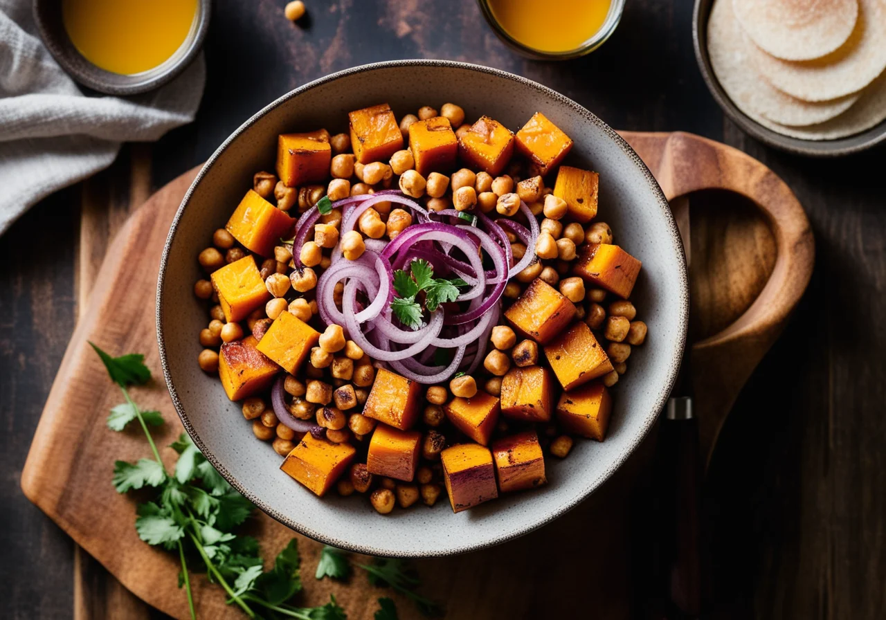 Chickpea Pumpkin Vegetable