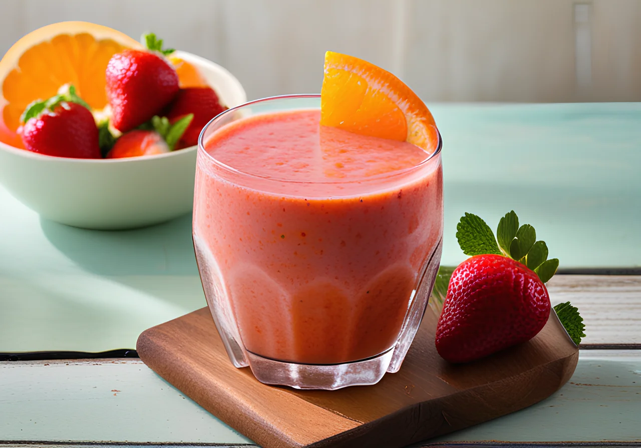 Strawberry-Orange Smoothie