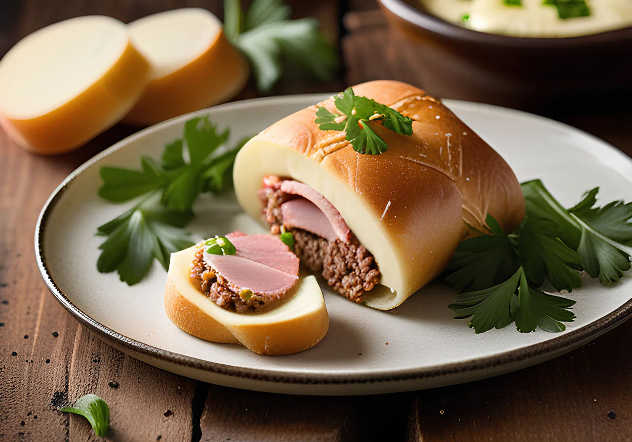 Brazilian-Style Ground Beef and Cheese Roll