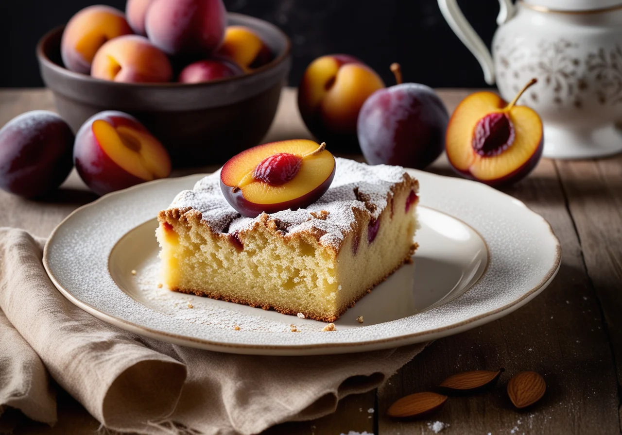 Gluten-Free Plum Cake