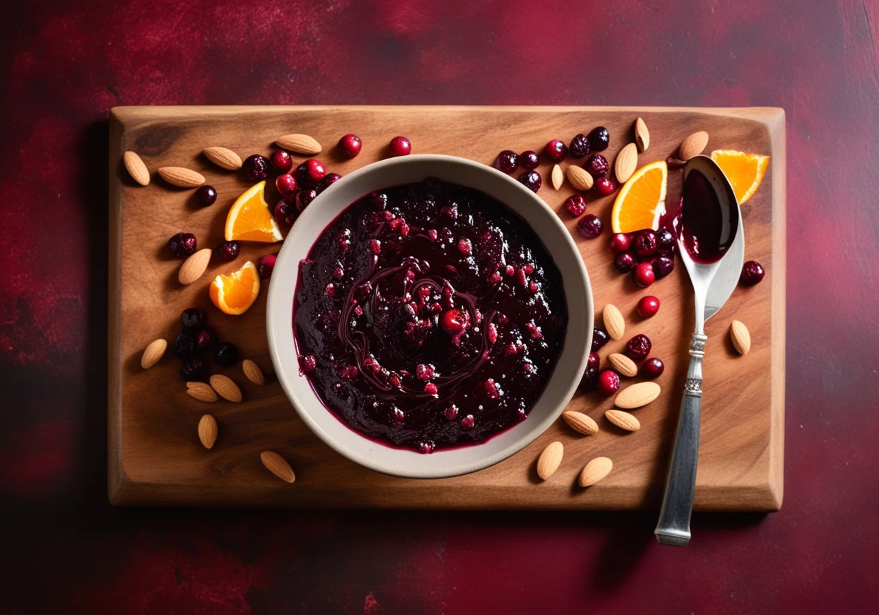 Cranberry Red Wine Sauce