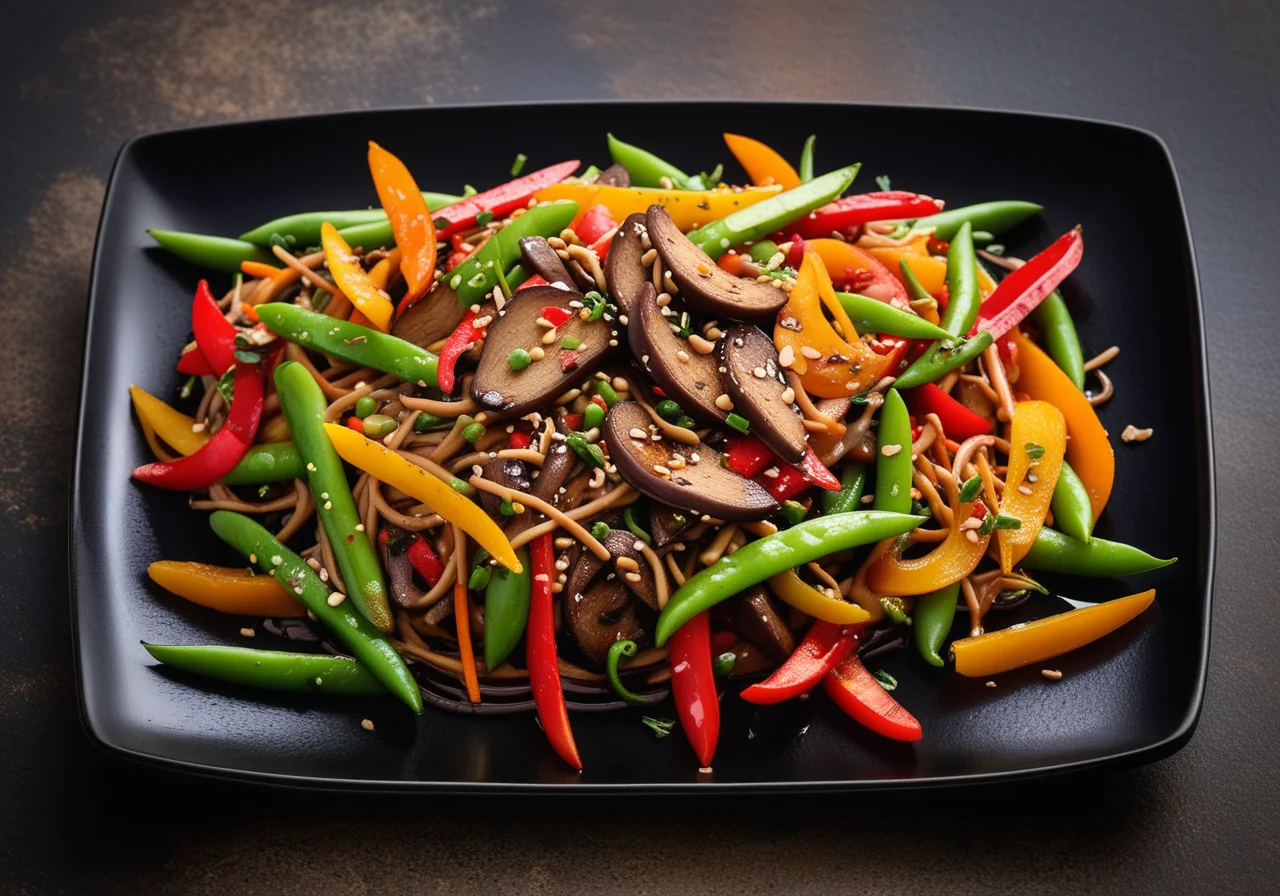 Asia Mushroom Vegetable