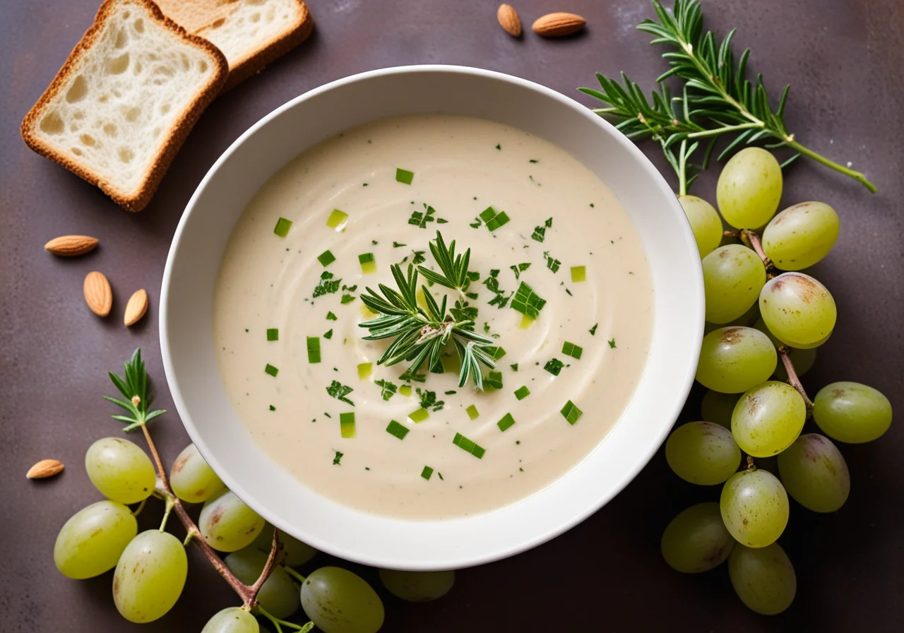 Almond Grape Soup