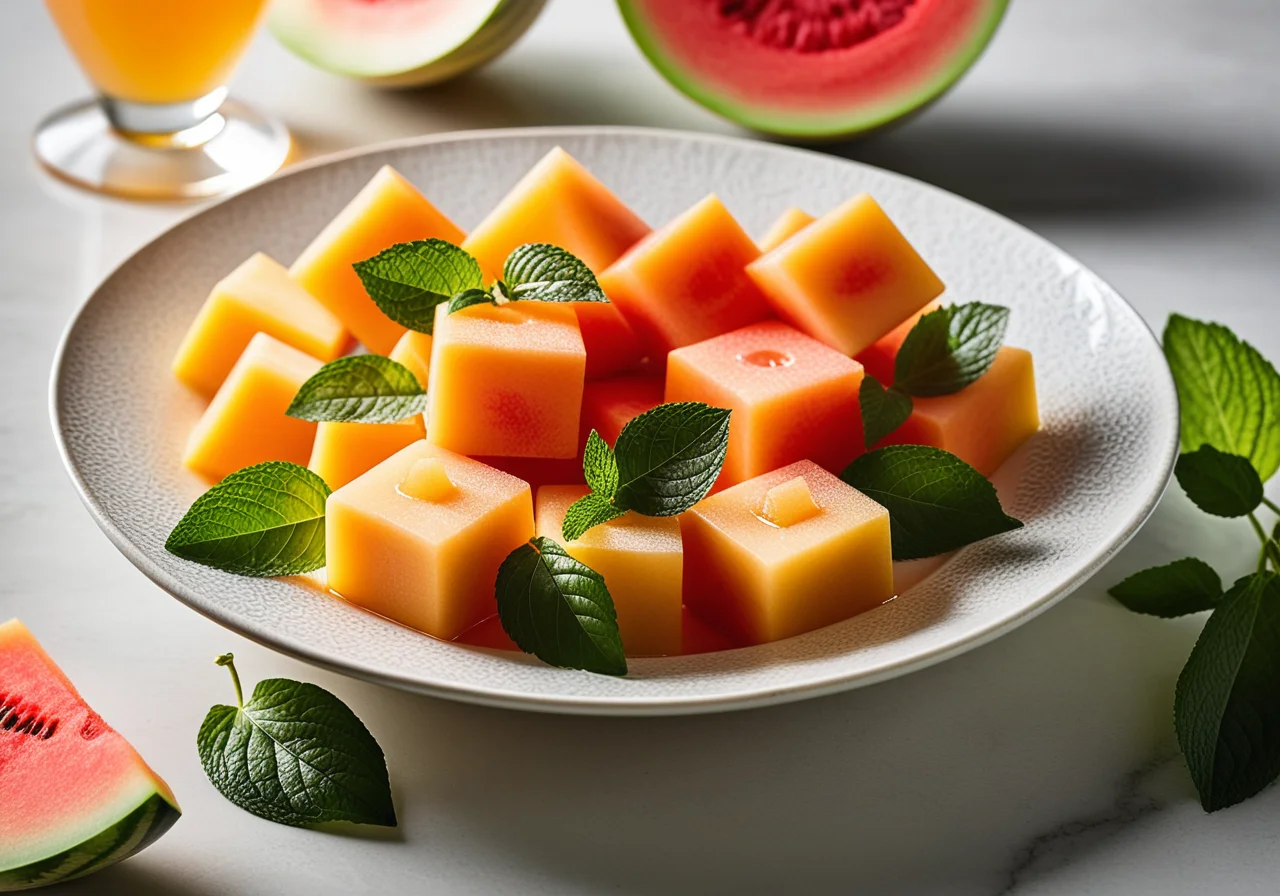 Melon Cold Bowl in the Melon