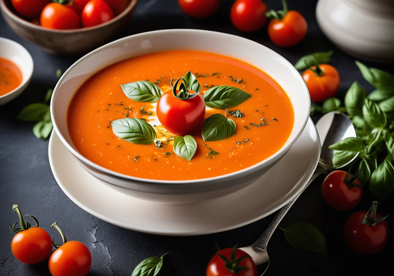 Tomato Soup with Vanilla