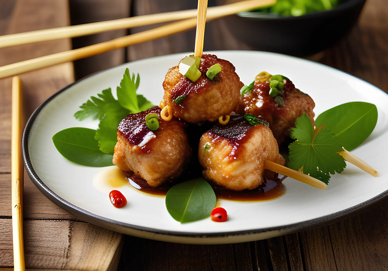 Chicken Mince Skewers