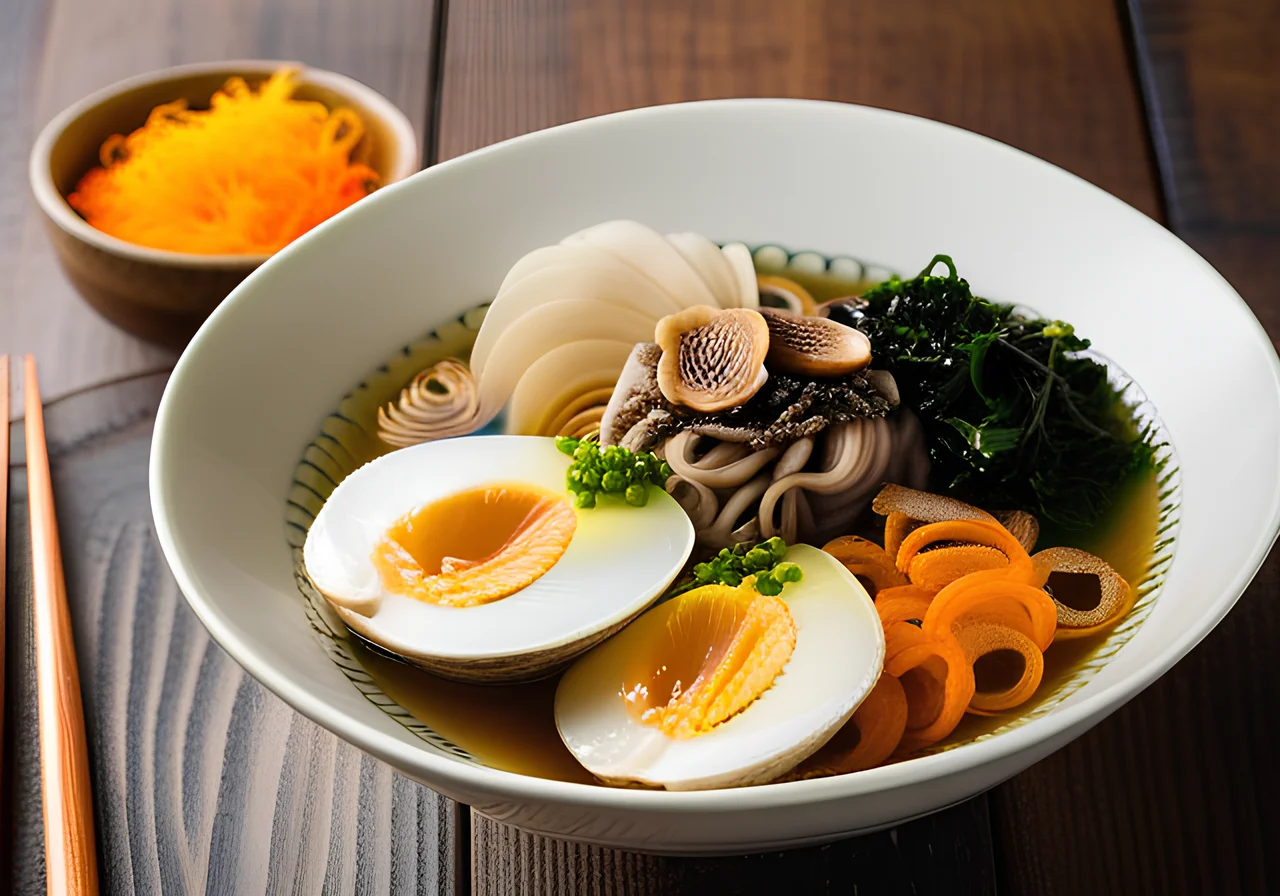 Vegetarian Ramen Soup