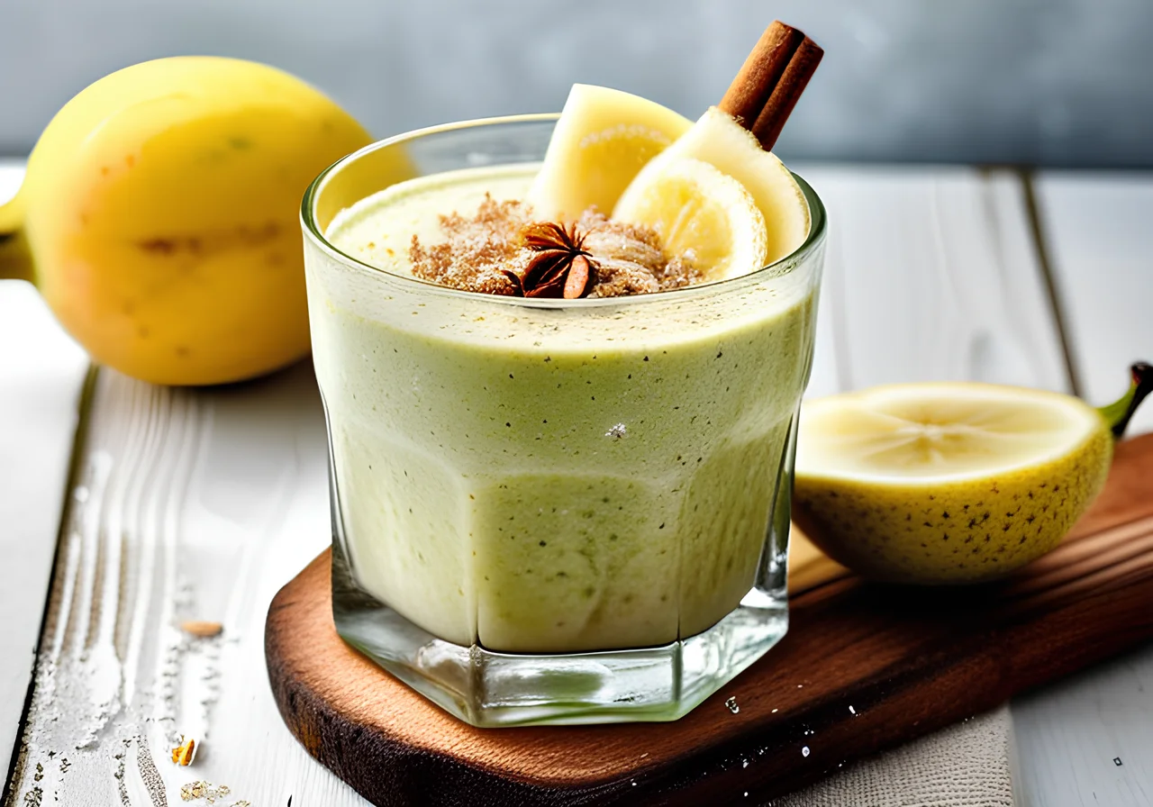 Banana and Pear Smoothie