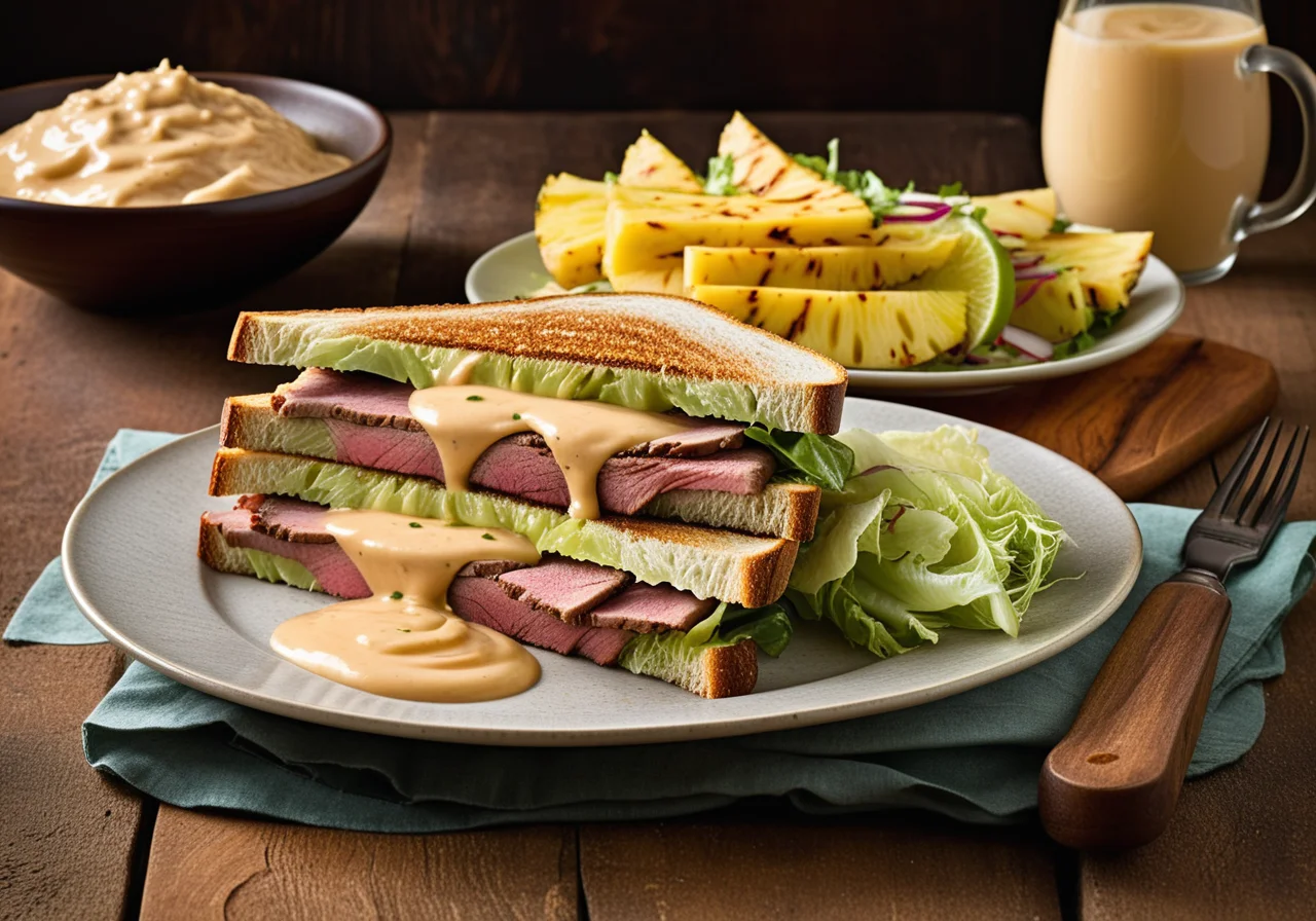 Exotic Roast Beef Sandwich