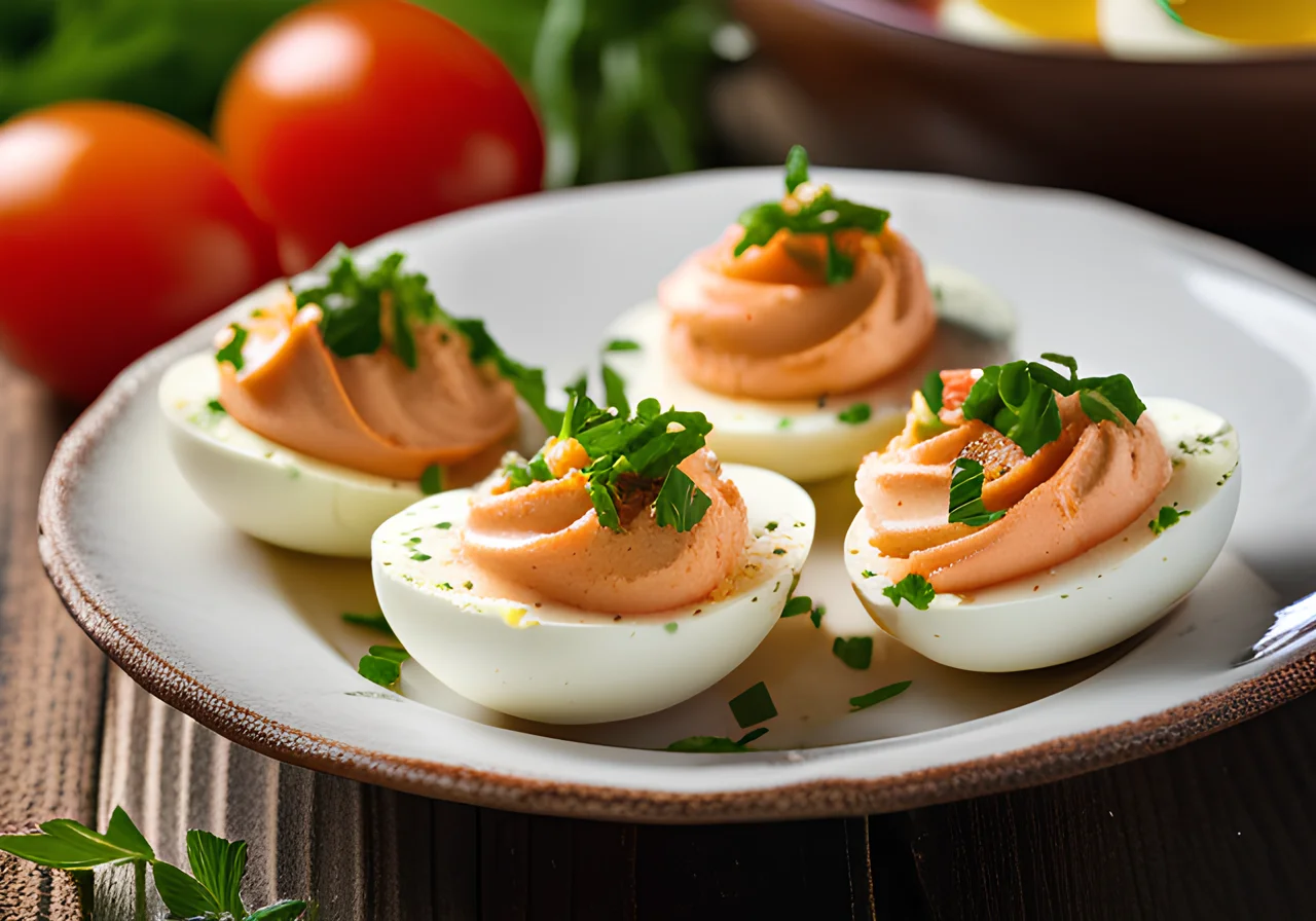 Deviled Eggs without Mayo