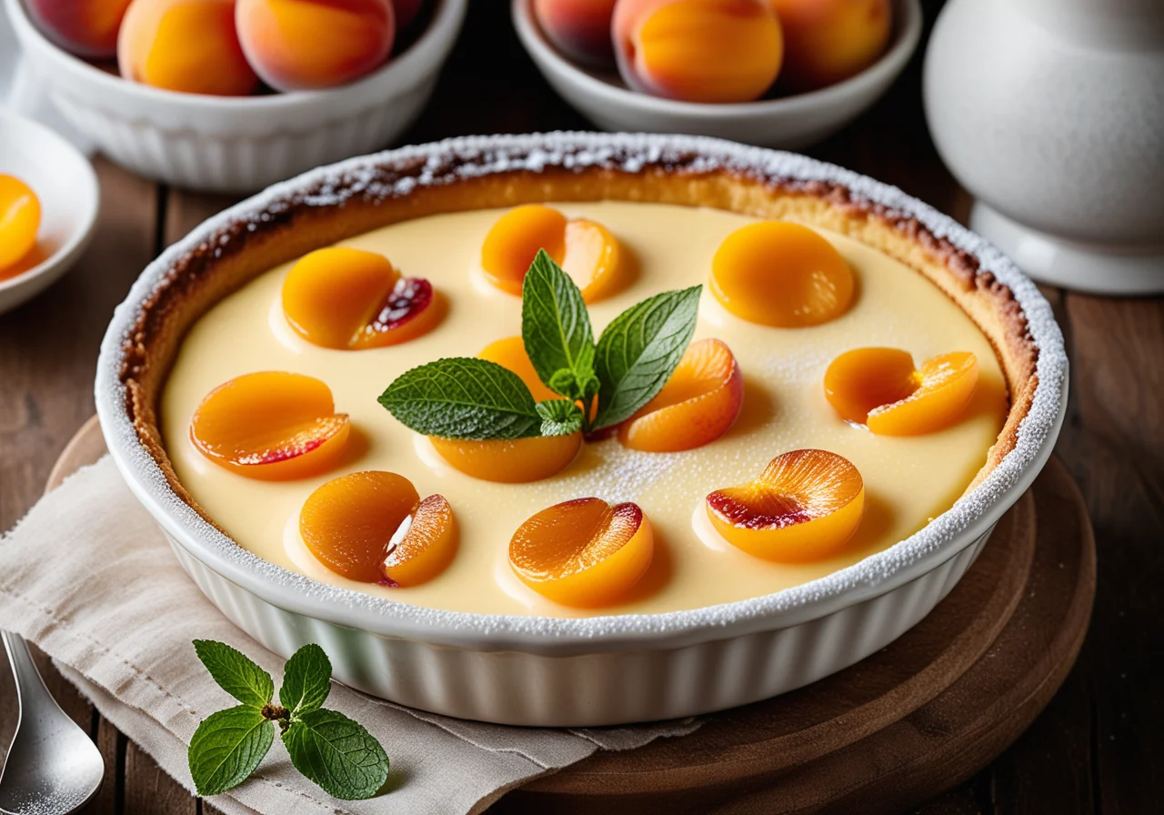 Clafoutis with Apricots