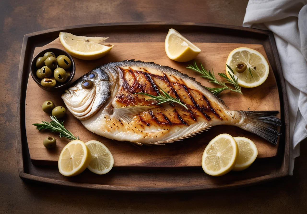 Grilled Sea Bream