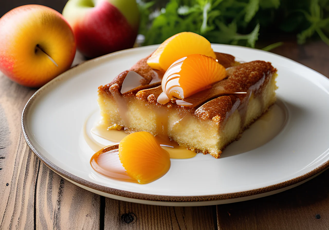 Apple Sheet Cake with Yeast Dough