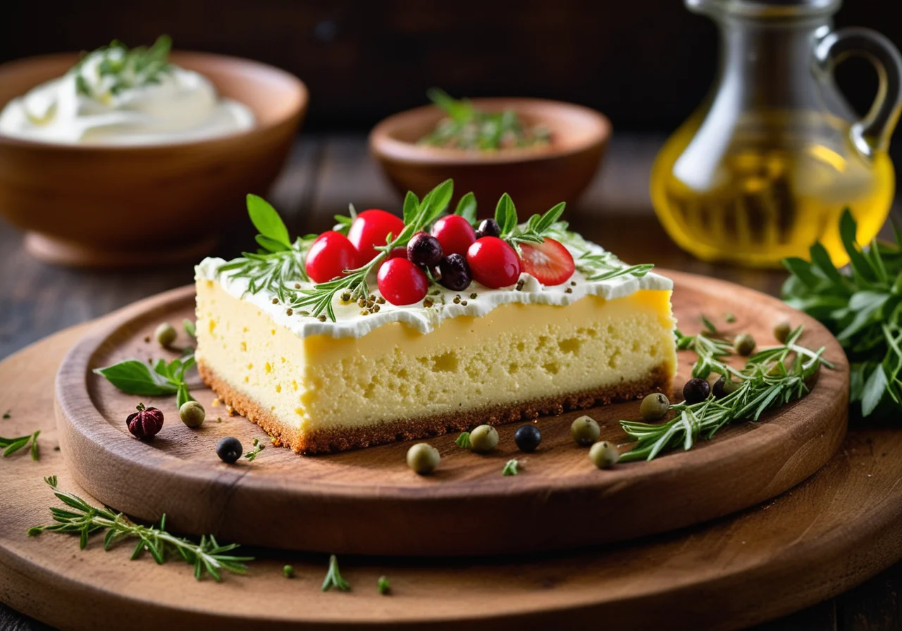 Vegetable Quark-Oil Cake
