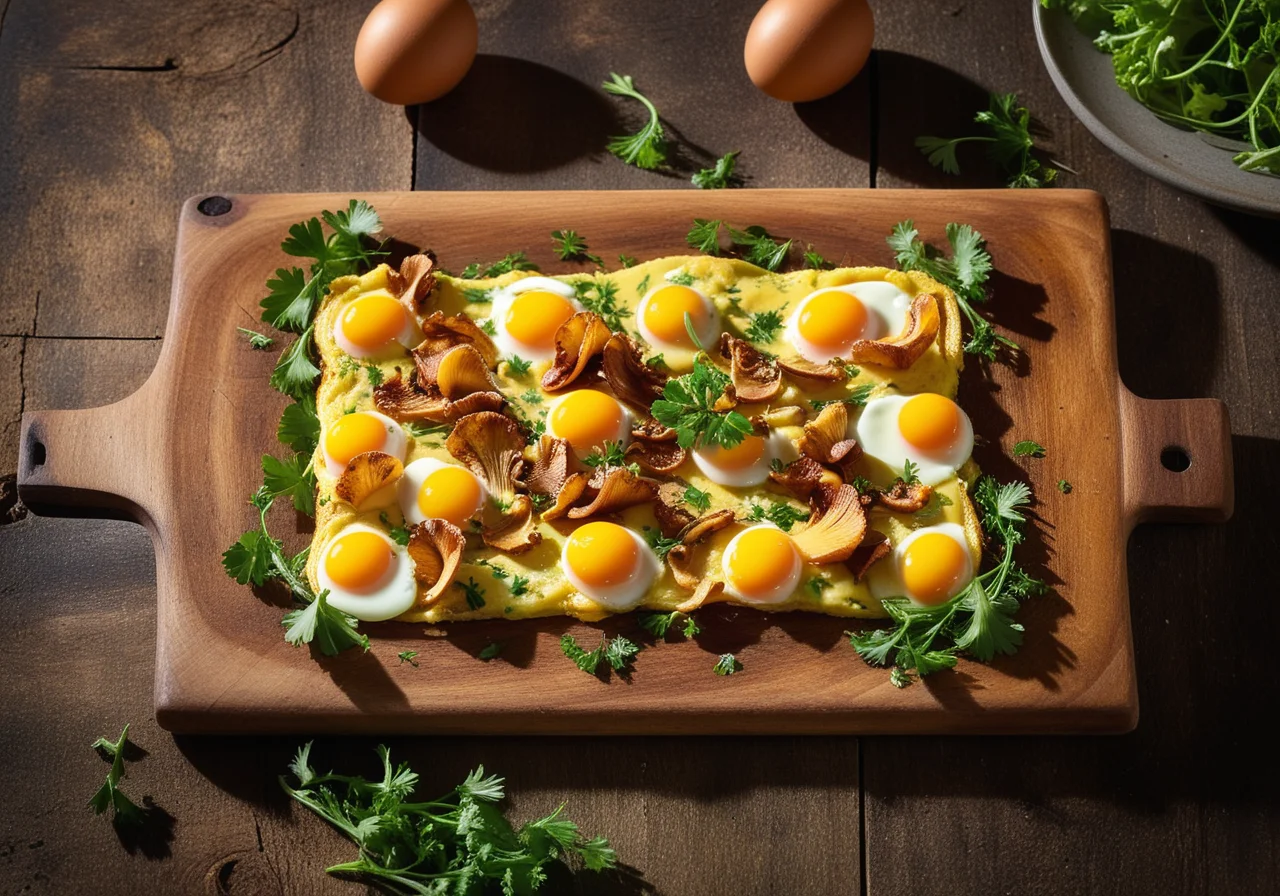 Chanterelle Omelette