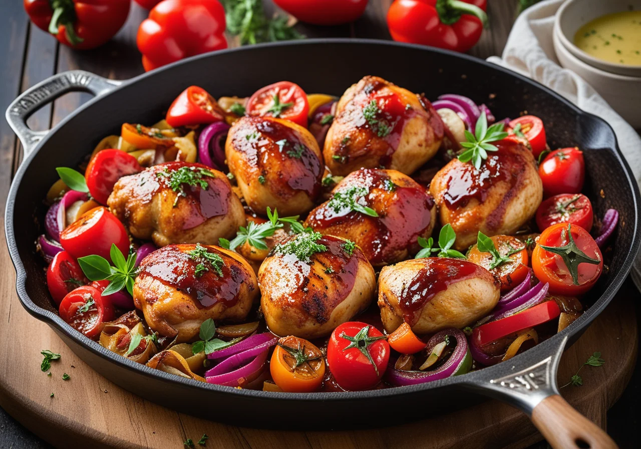 Spanish-Style Chicken Skillet