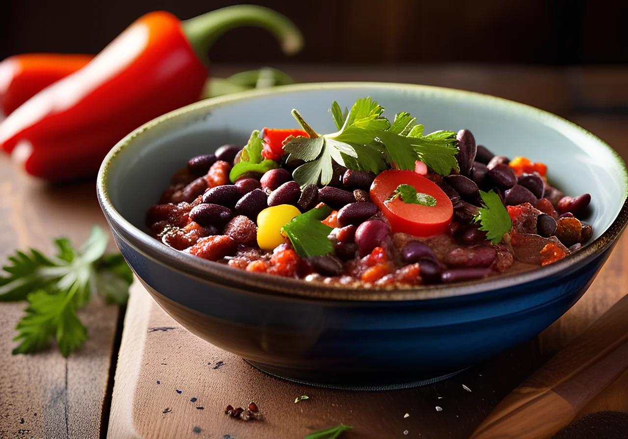 Chili sin Carne with Dried Beans