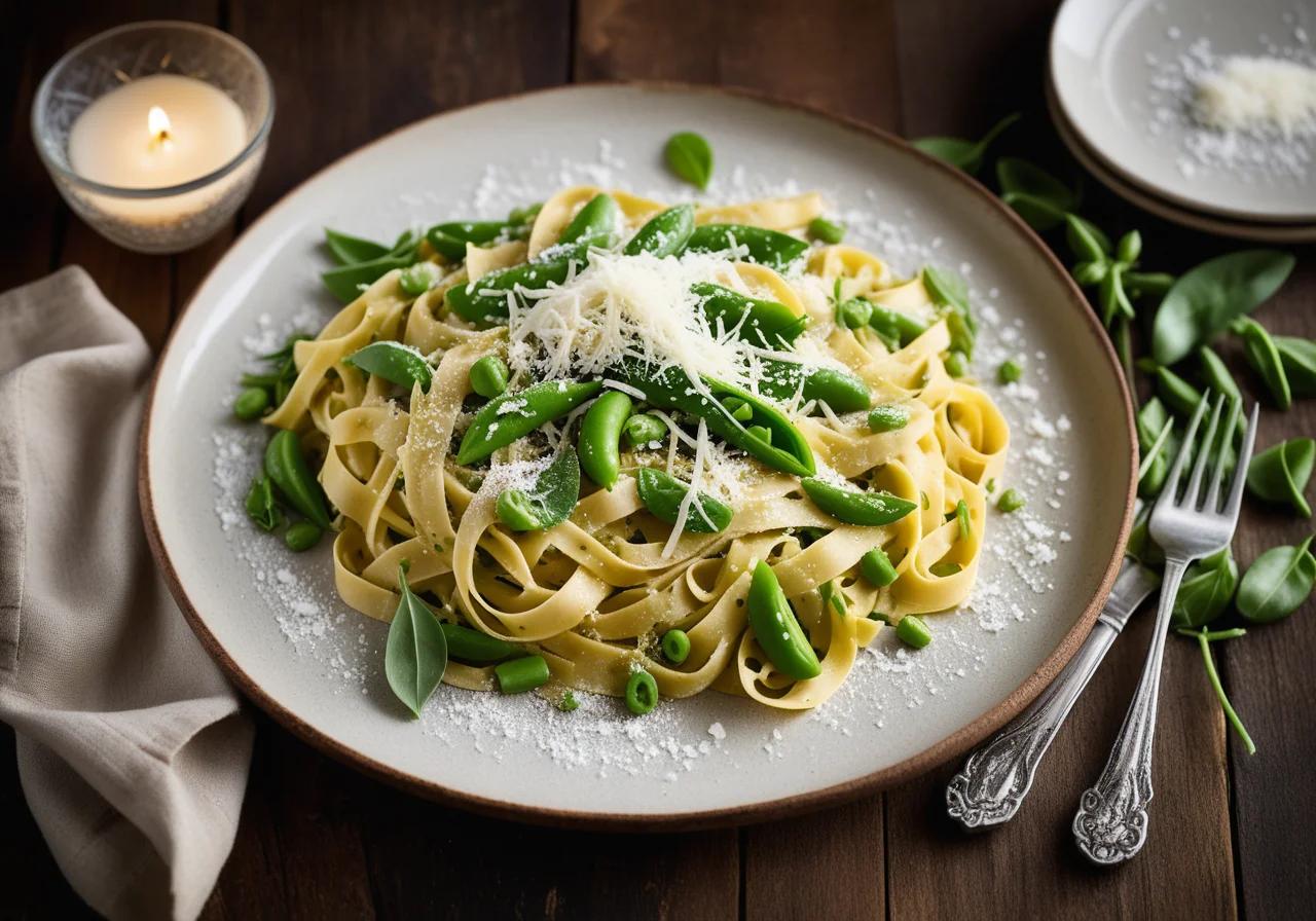 Tagliatelle with Vegetables