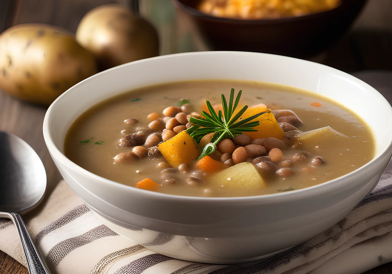 Lentil and Potato Soup