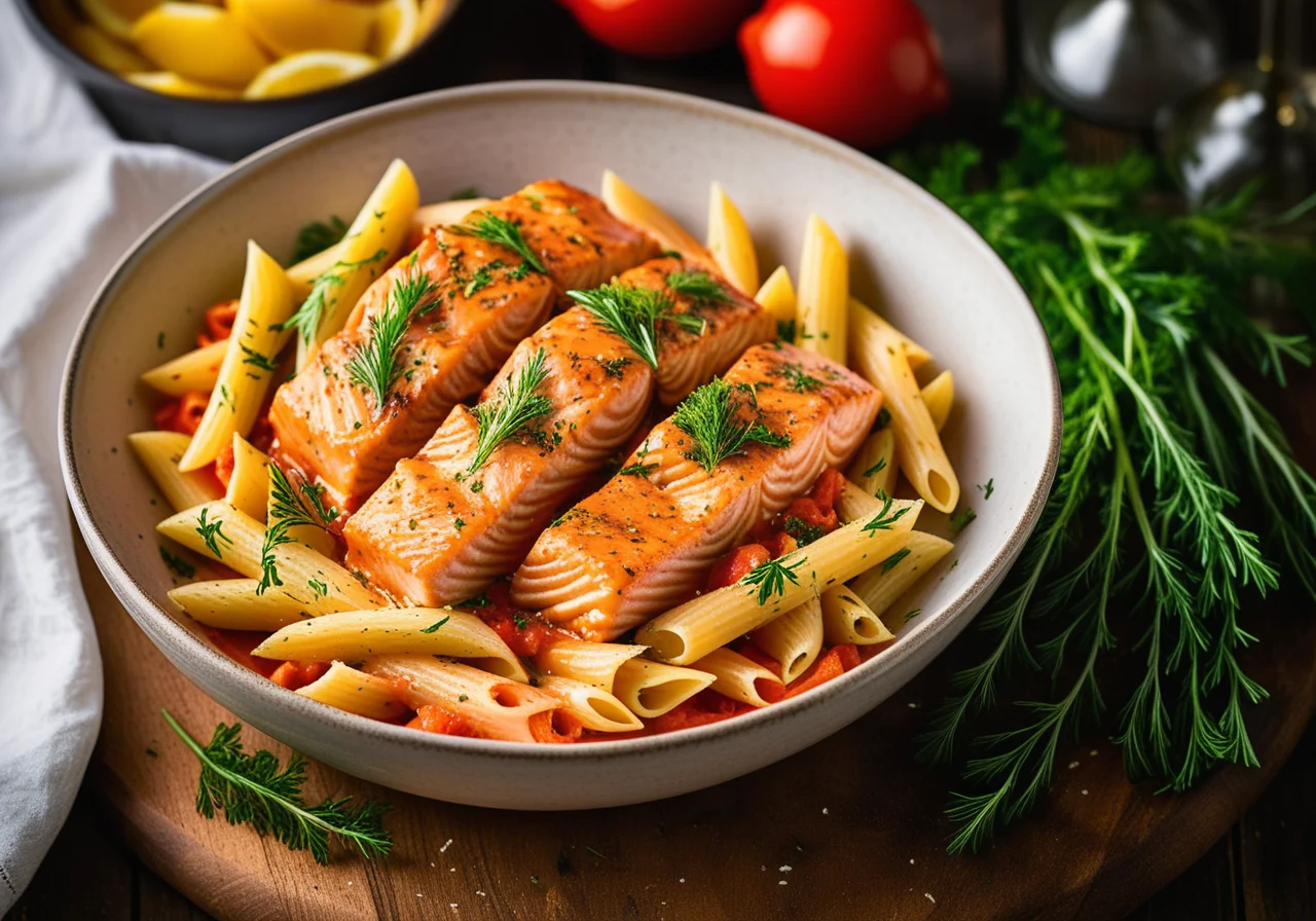 Pasta with Salmon