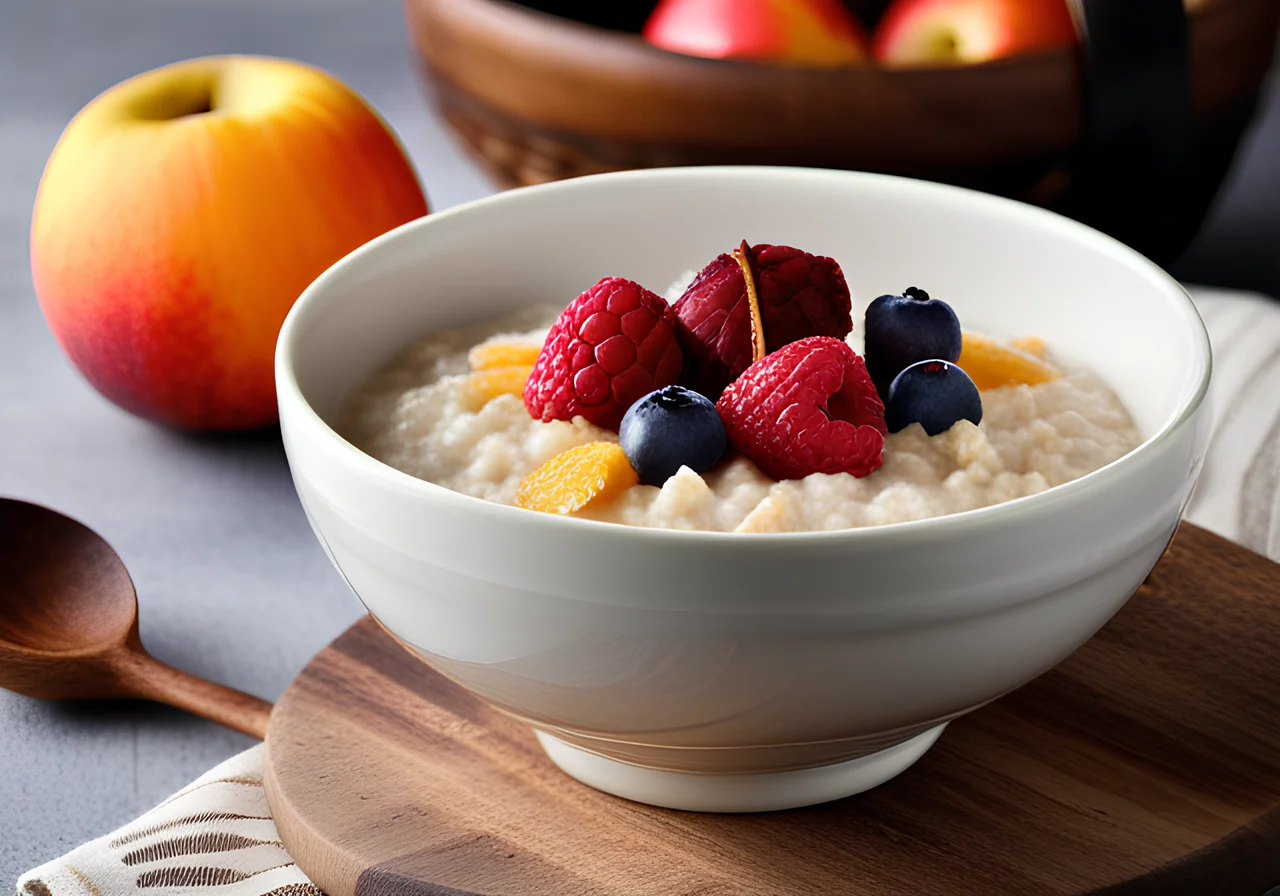 Porridge with Winter Fruit