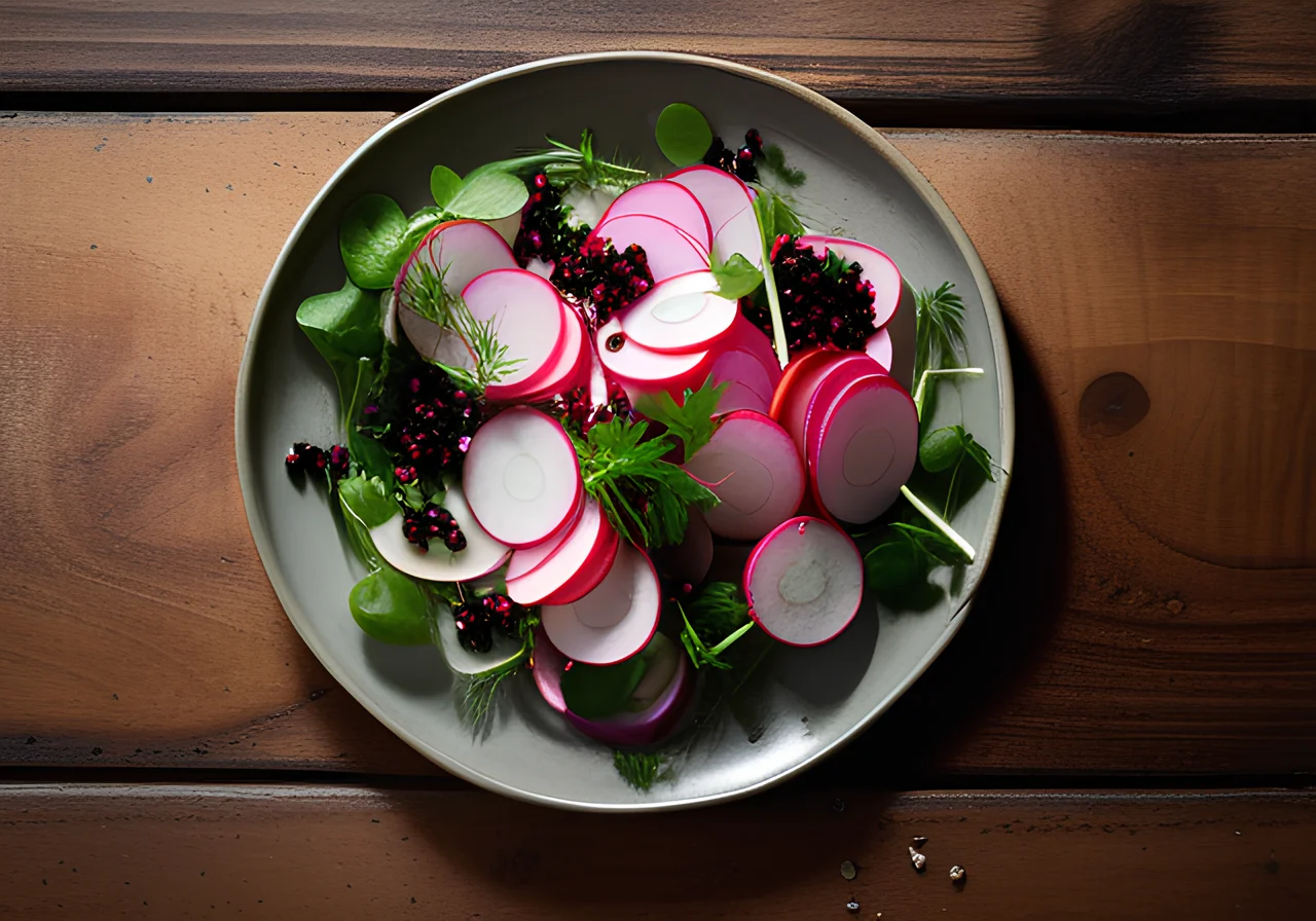 Colorful Radish Salad