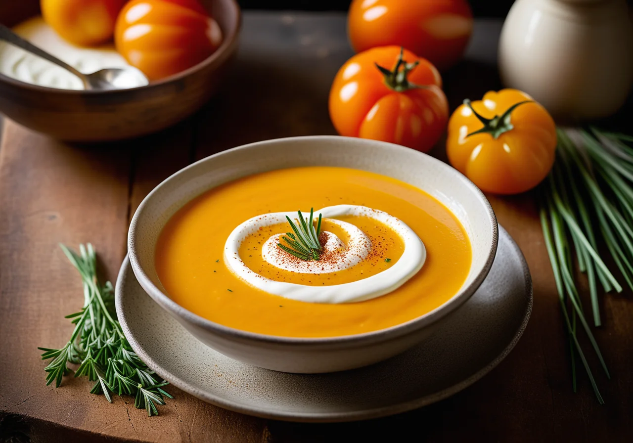 Yellow Tomato Soup